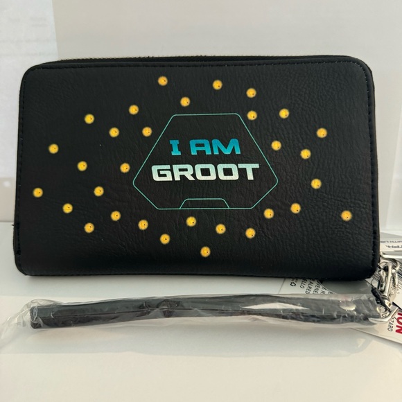 NWT. Disney Parks Marvel Guardians of Galaxy - I Am Groot Phone Case Wallet - Picture 6 of 13